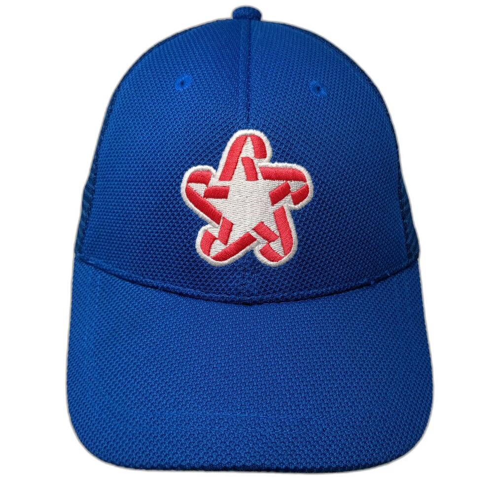 Cintas Republic Services Trucker Hat Blue White OS Snapback Mesh Embroidered